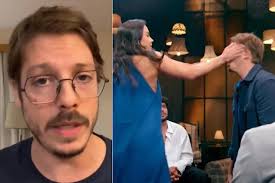 Ainda estou surpreso': Fábio Porchat se pronuncia após levar tapa na cara  de famosa durante programa de TV....𝙇𝙚𝙧 𝙢𝙖𝙩𝙚́𝙧𝙞𝙖 ⬇️