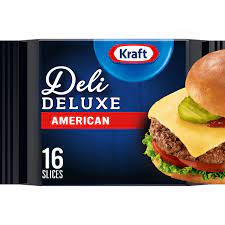 See nutrition information for fat, saturated fat and sodium content. Kraft Deli Deluxe American Cheese Slices 16 Ct Pack Walmart Com