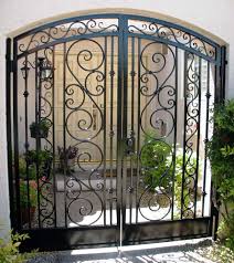 Wrought Iron Gates Privacy Works Decorative Systems Electronic Kits Enchantingnamental Tucson Az Do Wrought Iron Gate Designs Iron Gate Design Courtyard Entry