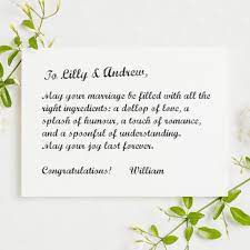 It's like a supportive pat on the back, and it's easy to say even when you've never met one half of the marrying couple. How To Write The Perfect Wedding Card Message Snapfish Uk