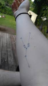Minimalist Taurus Constellation Tattoo Constellation Tattoos Taurus Constellation Tattoo Taurus Constellation