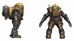 Bioshock 2 Big Daddy Concept Art Bioshock Through The Looking Glass Bioshock Bioshock Art Bioshock Cosplay