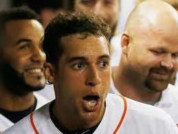 What color is george springer's hair? Astros Clubhouse Has Been Turned Into A Nightclub Sports Illustrated