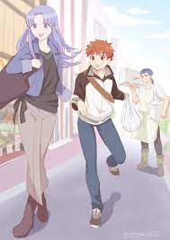 Medea Shiro And Cu Fate Stay Night Anime Fate Stay Night Caster Fate Anime Series