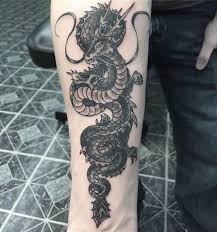 Amazing tribal dragon yin yang tattoo design. Forearm Tattoos For Guys 84 Incredible Designs To Try