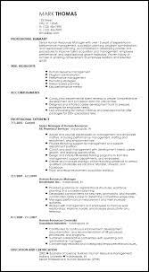 Free Creative Hr Resume Examples Resume Now