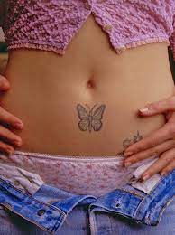Pin By Classy On اوشام Tattoo On Hip Bone Butterfly Tattoo Tattoos