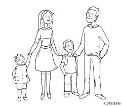 Happy Father S Day Love U Papa Mummy Family Cartoon Family Sketch Cute Doodles