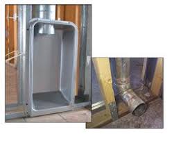 Recessed Dryer Box Elbow Eliminator Dryer Venting Plumbing Laundry Makeover Laundry Room Makeover Vintage Laundry