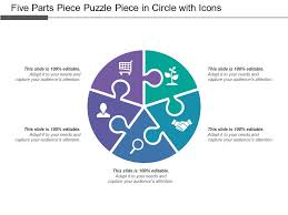 5 pieces jigsaw puzzle having …. Five Parts Piece Puzzle Piece In Circle With Icons Templates Powerpoint Slides Ppt Presentation Backgrounds Backgrounds Presentation Themes
