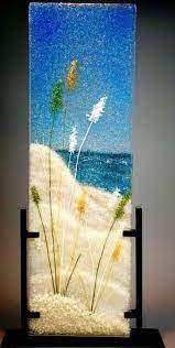 Pin By Cheryl Thompson On Stained Glass Fusing Fused Glass Wall Art Glass Frit Painting Glass Fusing Projects