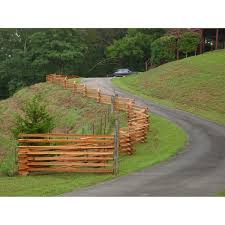See more ideas about fence, split rail fence, rail fence. Cedar Stack Rails Unscarfed Hoover Fence Co