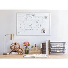 U Brands Magnetic Dry Erase Calendar Board 20 X 30 White Wood Frame 2075u00 01 At Staples In 2020 Dry Erase Board Calendar Magnetic Dry Erase Calendar Dry Erase Calendar