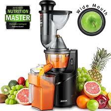 Aicok Slow Juicer Is Likely One Of The Fastest And Easiest Cold Press Machines In Your Funny Best Masticating Juicer Juicer Machine Fruit And Vegetable Juicer
