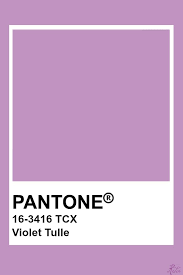 Pantone Violet Tulle In 2019 Pantone Pantone Colour