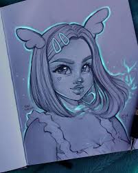 Helloooo Sorry It S Been So Long You Guys I Don T Kno Why I Didn T Post This When I Did It Like 2 Christina Lorre Drawings Bff Drawings Cool Art Drawings