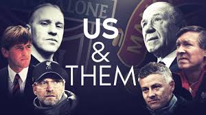 But the decline of manchester united, and everton's continued inability to break into the premier league's top six, means manchester city's biggest rival, at least competitively, is now liverpool, whose remarkable. The Biggest Game In English Football Liverpool Vs Manchester United Us And Them Youtube