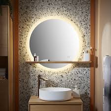 Goodhome Avela Oak Circular Wall