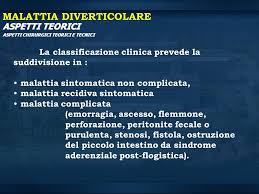 Stenosi malattia diverticolare del colon stenosi diverticolare. Malattia Diverticolare Ppt Video Online Scaricare