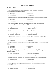 Check spelling or type a new query. Soal Semester Gazal