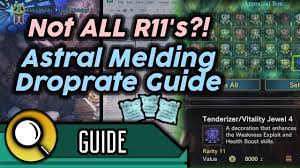 Rank 3 and the tool of the trade. Astral Melding Tickets Complete Droprate Breakdown Possible Decorations With Percentage Chances Youtube