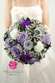 Maybe you would like to learn more about one of these? Lavender And Silver Wedding Bouquet Preserved Large Roses Wedding Bouquets Pink Purple Flower Bouquet Wedding Bouquets