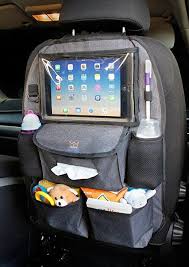 Amazon Com Backseat Car Organizer For Kids With Extra Large Tablet Holder Bonus Hook Travel Car Car Organization Kids Baby Organization Organization Kids