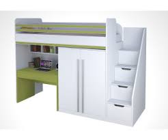 Pin auf hochbett mit schrank. Polini Kids Polini City Hochbett Kombination Treppe Schrank Und Tisch Weiss Grun Ab 679 99 Preisvergleich Bei Idealo De