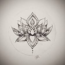 The Lotus In Buddhism Is A Symbol For Prosperity As They Literally Rise Above The Muck And Blossom See More About Flower Tattoo Designs Tattoos Pencil Tattoo