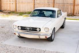 Image result for Wimbledon White 1965 Mustang