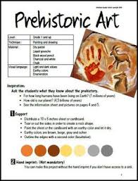 Prehistoric Art Art Lesson Plan Prehistoric Art Art Lesson Plans Art Lessons
