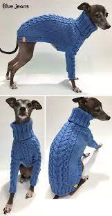 Italian Greyhound Apparel Handmade Knitwear 5color Italian Greyhound Clothes Italian Greyhound Dog Clothes