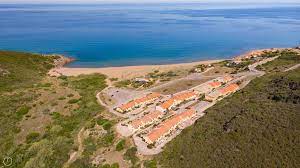Map of porto alabe (sardinia / italy), satellite view: Porto Alabe La Nassa Tresnuraghes Sardinien