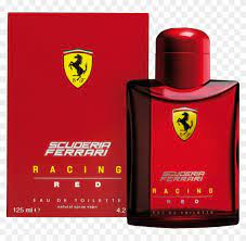 The only thing related to perfume is a big photo of a model and the product. Ferrari Scuderia Racing Red Edt Ferrari Scuderia Black Perfume Clipart 3852375 Pikpng