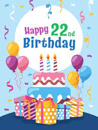 Maybe you would like to learn more about one of these? Fabulous Cake Presents Happy 22nd Birthday Card Birthday Greeting Cards By Davia