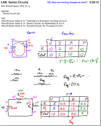 A single stream of electrons divides to flow through multiple branches, then merge back into one stream on the other side. Equivalent Resistance Worksheet Answers Promotiontablecovers