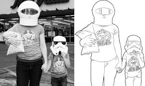 Befunky photo editor lets you turn photos into coloring books. El Coloring Book Ridiculoso Indiegogo