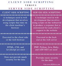 Difference Between Client Side Scripting And Server Side