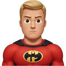 the incredibles logo emoji