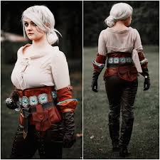 Halloween Costume Ciri Cosplay Costumethe Witcher Cirilla Etsy Cosplay Costumes Cosplay Ciri
