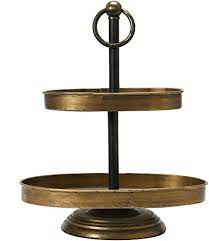 We did not find results for: Amazon Com Creative Co Op Decorative Metal Oval Two Tier Tray With Rustic Copper Finish Antique Brass Home Kitchen