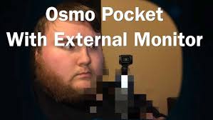 Osmo Pocket Tripod Hack With External Monitor?