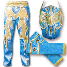 Choose a before you start, you will need to download the apk installer file, you can find download button on top of this page. Wwe Blue Sin Cara Combo Deal Replica Mask Pants Armbands Shop Store