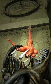 Imadeej Lara Croft Vore - Unique Fan Art