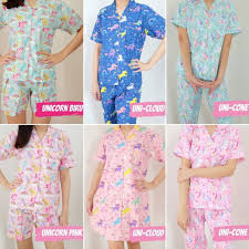 Jual Piyama Unicorn Wanita Baju Tidur Busui Katun Catra Halus Murah Adem Jakarta Pusat Aurelia3 Tokopedia