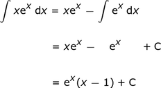 Integral materi pembahasan kali ini mengenai materi integral besesrta rumus subtitusi parsial tak tentu dan tentu dan contoh soal. How To Integrate Xe X Steps Tutorial Video Lesson Transcript Study Com