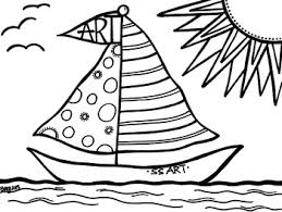 The first evidence of a sailboat was the depiction on an egyptian urn 3500 bc! Sailboat Coloring Sheet By Koolkat S Art Bin Teachers Pay Teachers