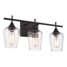 Led modern dimmable bathroom light fixtures 5 lights liwuu chrome stainless steel acrylic bath wall lighting over mirror. Osimir Bathroom Light Fixtures 21 Inch Farmhouse Bathroom Vanity Lights Over Mirror Dark Bronze Bath Wall Light Farmhouse Goals
