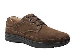 Drew Mens Shoes- Toledo, Brown Nubuck Suede Leather Oxford Size 8.5W New in  Box