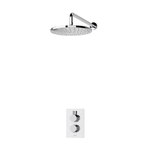 Dream Thermostatic Mixer Shower W Wall Head Round